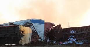 KYTC: U.S. 41 in Todd County to remain closed for the remainder of the week following train derailment