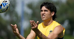 Changuito Zeballos: El Chango que dejó la práctica por molestia muscular en Boca Juniors