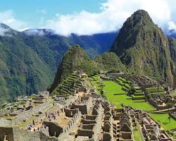 マチュピチュ遺跡（ペルー）の画像