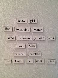 My magnetic poetry | Quotes&lt;3Truth&lt;3WordsofWisdom | Pinterest ... via Relatably.com