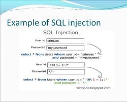 Imagem de Injeção de SQL