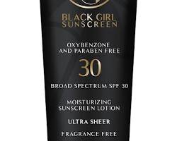 Black Girl Sunscreen Broad Spectrum SPF 30 sunscreen