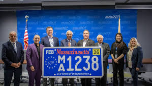 Mass. 250th License Plate Popularity