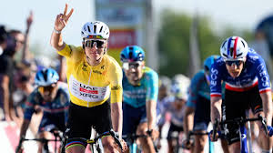'Todoterreno' Pogacar: se impone al sprint en la tercera jornada del Tour de Romandía