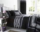 Matching curtain and duvet sets