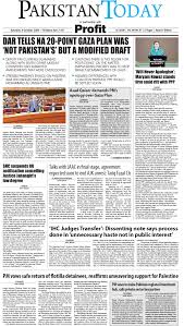 Pakistan Today - News update