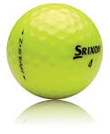 Yellow srixon golf balls