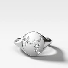 Starry Night Signet Ring