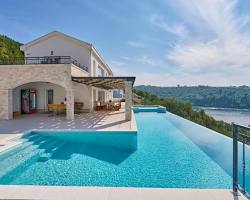 Villa with sea view resmi