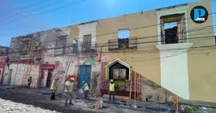 El Alto revive: restauran 42 fachadas históricas del Centro de Puebla