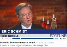 Google CEO Eric Schmidt Has an Executive Coach | Tony Mayo via Relatably.com