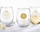 Wedding favor glasses