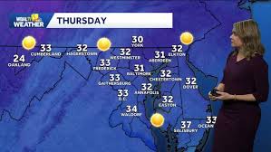 Sunny Thursday in the Baltimore area; light snow possible Friday