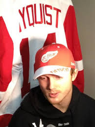 Brendan Savage | MLive.comRed Wings&#39; rookie forward Gustav Nyquist will make his NHL playoff debut tonight against the Nashville Predators in Game 2 of ... - 10833287-large