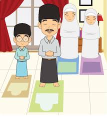 Image result for sholat berjamaah bersama keluarga