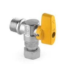 Angle valve for GAS 1/2 x 1/2 with free cap APM 3450.015