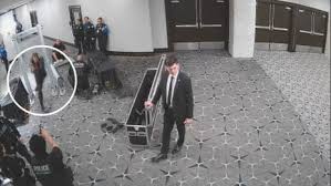 Video shows moment shooter tried to storm White House dinner, officials say