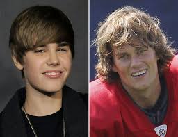 View full sizeAP FileTom Brady&#39;s &#39;do has triggered another criticism, this time from kid-pop singer Justin Bieber. That&#39;s Justin on the ... on the ... on ... - justin-bieber-tom-brady-apjpg-c988d4d784491589