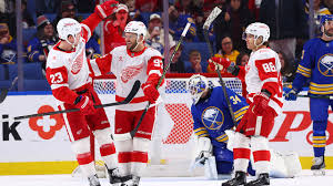 Red Wings Gain Ground in Playoff Race with Victory Over Sabres