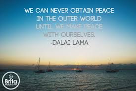 Quotes About Internal Peace. QuotesGram via Relatably.com