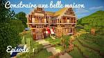 Comment faire une belle maison maison en bois moderne Minecraft