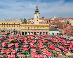 Imagen del mercado de Dolac