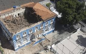 Fotos: Veja como ficou a Casa dos Poveiros após desabamento de parte do telhado