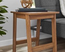 Gambar Wood side table