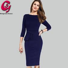 Resultado de imagen para vestidos para el trabajo