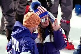 Winter Olympics 2026: Breezy Johnson gets engaged at finish line following super-G crash