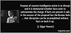 J edgar hoover quotes justice