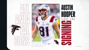 Falcons signing veteran TE Austin Hooper to one-year deal