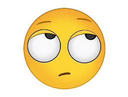 Image result for smiley eye roll