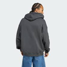 adidas Originals & All Blacks Full Zip Hoodie - Grey