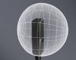 Imagen de Cardioid microphone pattern