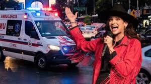 ‘Me muero’ por ir a tu fiesta: Natalia Jiménez viajó en ambulancia para llegar al cumpleaños de Carlos Rivera