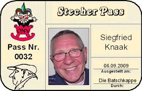 Pass Knaak Siegfried