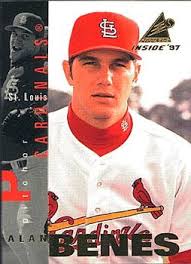 1997 Pinnacle Inside #106 Alan Benes Front - 987-106Fr