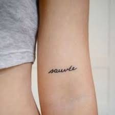 French Word Tattoos on Pinterest | French Quotes, Self Love Tattoo ... via Relatably.com