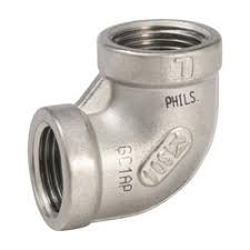 3/8" FIP Stainless Steel Pipe 90-Degreee Elbow at Menards®