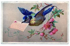 Image result for vintage bird flying