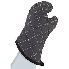 17 in. WebGuard Plus Fabric Bestguard Oven Mitt - Tan (1 ...