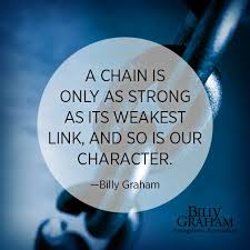 A chain is only as strong as its weakest link, and so is our ... via Relatably.com