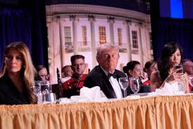 Donald and Melania Trump evacuated from White House Correspondents’ Dinner as loud bangs heard