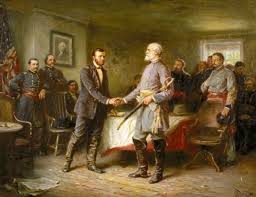 Image result for surrender at appomattox civil war wiki images