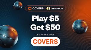 Underdog Promo Code COVERS Gives a $50 Bonus for a $5 Play on Trail Blazers vs Suns