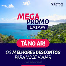 LATAM lança Mega Promo com passagem a partir de R$ 178