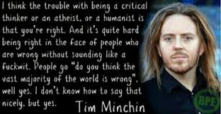 Tim Minchin #quote #atheism #atheist #religion #humanism #Minchin ... via Relatably.com