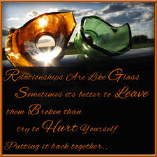 Relationship Quotes - Relationships are like glass, sometimes its ... via Relatably.com