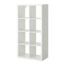 KALLAX Shelving unit - high gloss white - IKEA